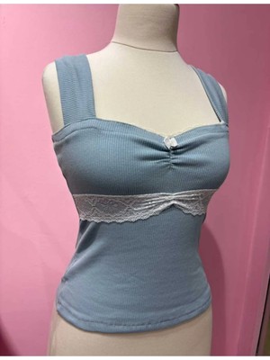 İsra Ayyıldız Moonstar Collection Kalın Askılı Pinterest Tam Boy Coquette Bluz