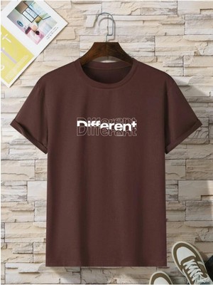 Risil-Nu Company Different Baskılı Unisex Oversize T-Shirt - Büyük Beden ve Farklı Renk Seçenekleriyle