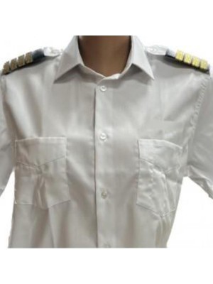 Pilot Gömlek Kısa Kollu Polyester Su Itici Kumaş