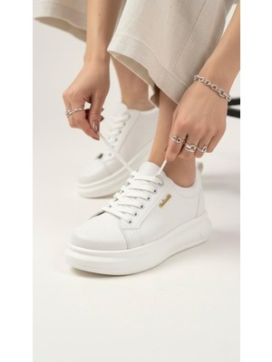 Kadın Less Kalın Tabanlı Ortopedik Günlük Sneaker