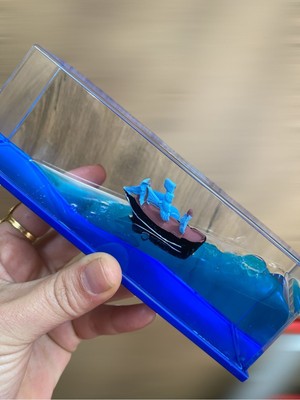 PremiumPort Şık ve Dayanıklı Deniz Temalı Dekoratif Duvar Saati, Modern Tasarım