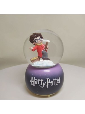 PremiumPort Büyüleyici Orta Boy Kar Küresi Harry Potter Temalı, Şık ve Detaylı Tasarım