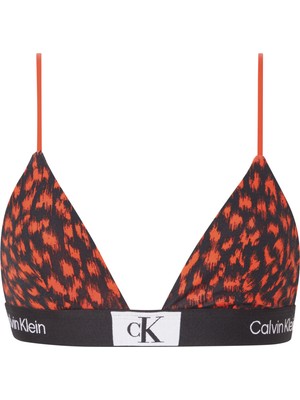 Calvin Klein Kadın Kırmızı Calvin Klein Unlıned Trıangle Kadın Kırmızı Sütyen