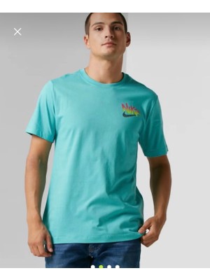Nike Sportswear Sı 2 Mavi Erkek T-Shirt DQ1407-392