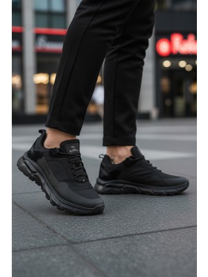 Walkway  M Siyah Hafif Esnek Erkek Spor Ayakkabı