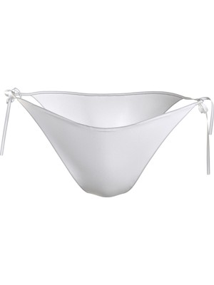 Calvin Klein Kadın Beyaz Calvin Klein Strıng Sıde Tıe Kadın Beyaz Bikini Altı