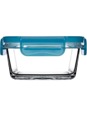 Storemax Lockıelock Saklama Kabı 355 cc Plastik Turkuaz Kapaklı