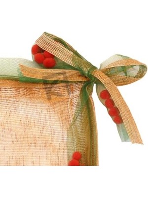 Storemax Ponponlu Bağlamalı Kırlent Kılıfı