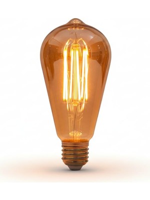 Cata Dimmable 6W Amber Rustik LED Ampul 2'li Paket