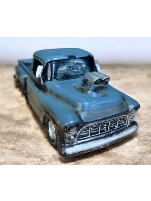 Sedosh Home Vision Gri Pick-Up Dekoratif Araba Biblo