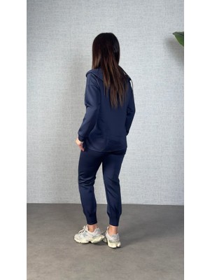 Serac Collection Kadın Uzun Kollu Kapüşonlu Ikili Takım