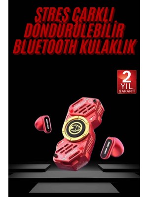 Adat Stres Çarklı Oyuncu Kulaklığı Güçlü Bass Gamer Bluetooth Kulaklık Kablosuz