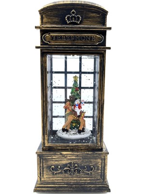 PremiumPort Işık ve Müzikli Kar Küresi, Eğlence Dolu Ev Dekoru