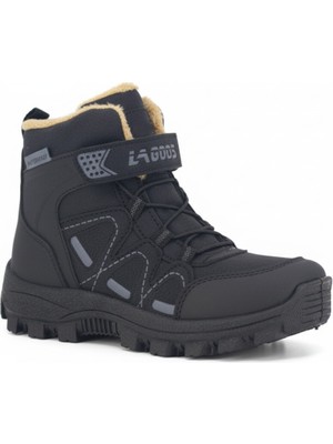 Elit Lagoos 679 Siyah Soğuk Geçirmez Cırtlı Erkek Çocuk Bot