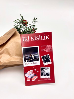 Photonom Sevgililer İçin Anı Dergisi - Hediyeni Kendin Tasarla