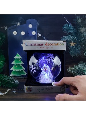 PremiumPort 10 cm LED Küre, Şık ve Parlak Dekorasyon Aksesuarı