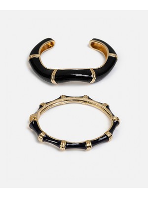 İpekyol İkili enamel bileklik seti IS1260061002001