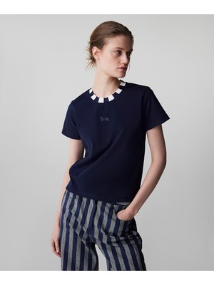 İpekyol Üç boyutlu baskılı tişört IS1260070046015