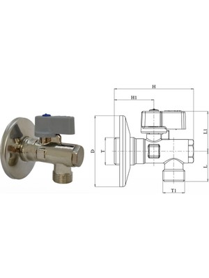 E.c.a Filtreli Ara Musluk