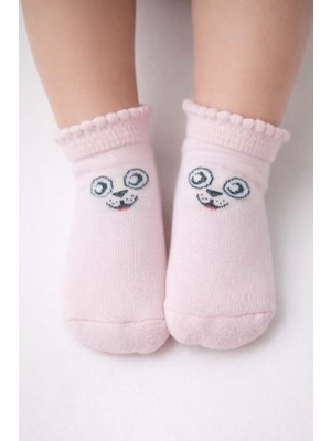 Gigi Giyim Köpekçik Baskılı Soket Kız Çocuk Çorap