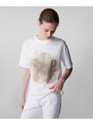 İpekyol Görsel Baskılı ve Nakışlı Tişört IS1260070074002