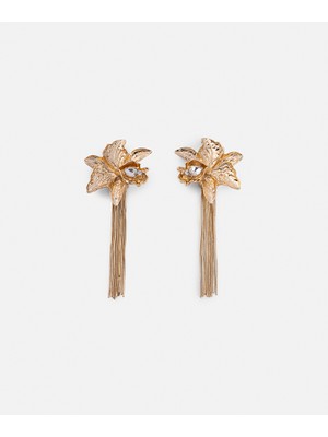 İpekyol Sallantılı çiçek küpe IS1260068013265