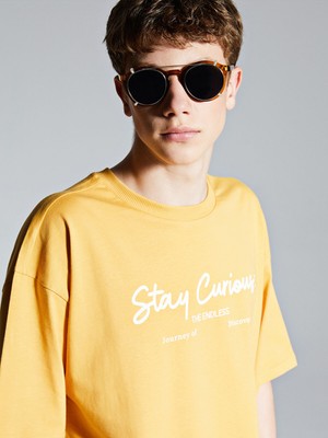 Lc Waikiki Yeni Sezon Bisiklet Yaka Genç Erkek Tişört