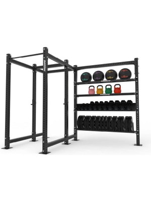 Prodips Multi Power Rack Kafes Modüler Ağırlık Depolama Eklentili Model