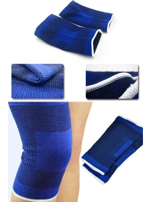 Pazarcan 2 Li Elastik Dizlik - Egzersiz ve Spor Dizliği Büyük Boy 23 cm