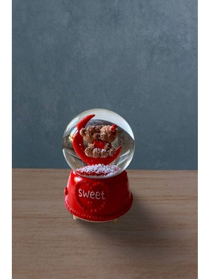 PremiumPort Sevimli Ayıcık Figürlü Kar Küresi ile Ortamınıza Sıcaklık Katın