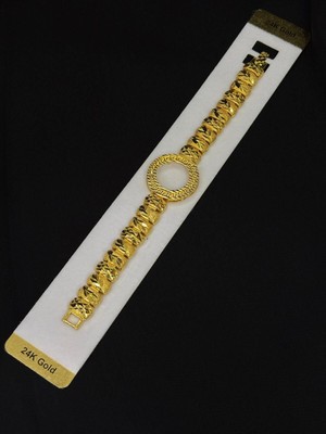 Melisa Takı & Aksesuar 24K Gold Renk Kaplama cm Gurme Çeyreklik Bileklik