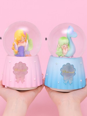 PremiumPort Işıklı Müzikli Püskürtmeli Büyük Boy Kar Küresi 16X12 cm