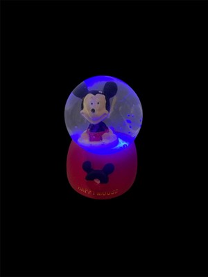 PremiumPort Renkli ve Eğlenceli Mickey Mouse Kar Küresi, Yeni Yıl Hediye Seçeneği