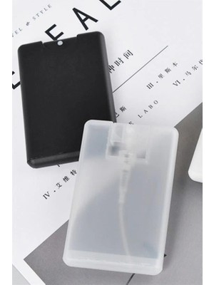 Pazarcan 20 ml Doldurulabilir Mini Cep Boy Taşınabilir Çok Amaçlı Parfüm Şişesi