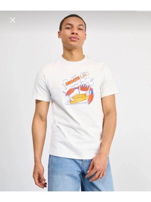 Nike Sportswear Oc Lbr Pk5 ''smooth Like Graphic'' Short-Sleeve Beyaz Erkek T-Shirt FV3747-100