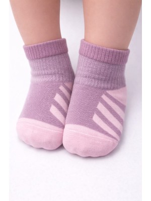 Gigi Giyim Çizgi Detaylı Kız Çocuk Çorap