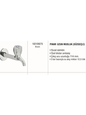 E.c.a Pınar Uzun Musluk