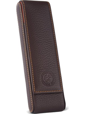 Storemax Ikili Deri Kalem Kılıfı (Kahve)