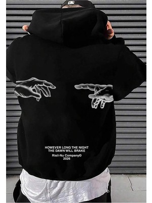 Risil-Nu Company Yeni Sezon Premium 3 Iplik Şardonlu Kalın Michelangelo Baskılı Sweatshirt