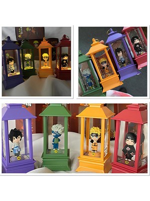 PremiumPort Naruto Figürlü Işıklı Kar Küresi, Hediye Seçeneği, Dekoratif Süs