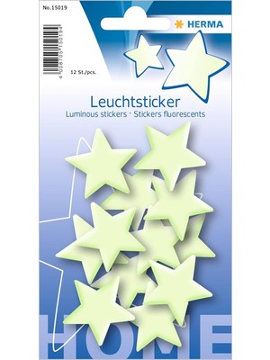 Storemax Gece Parlayan Etiketi Küçük Yıldızlar