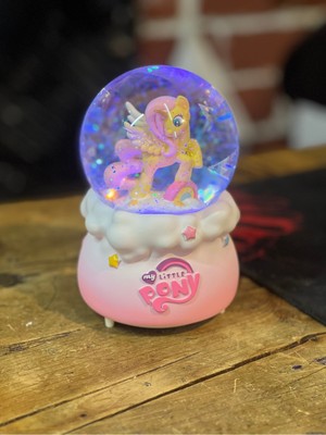 PremiumPort Unicorn Kar Küresi, Işıklı ve Müzikli Otomatik Kar Püskürtme