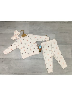 Kelebek Baskılı Bebek 2 Li Takım