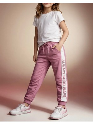 Bala Kids Pembe Spor Eşofman Altı