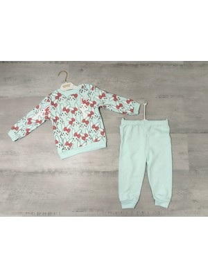 Tavşan Baskılı 2li Kız Takım