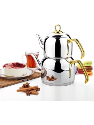 UltraMint Şık Menekşe Altın Kulp Orta Boy Takı Kutusu, Güzel ve Zarif Tasarım