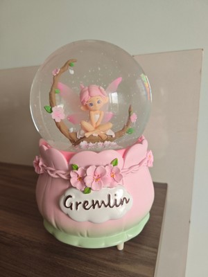 PremiumPort Işıklı Püskürtmeli Büyük Boy Kar Küresi, Zarif ve Şık Dekorasyon Parçası