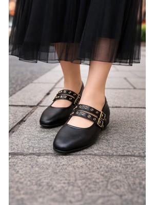 Klay Shoes Kadın Şık Rahat Babet