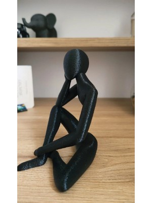 Bgom Iskandinav Tarzı Biblo Heykel Figür Dekor Dekorasyon