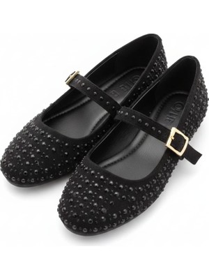 Klay Shoes Kadın Şıktaşlı Tasarım Rahat Babet